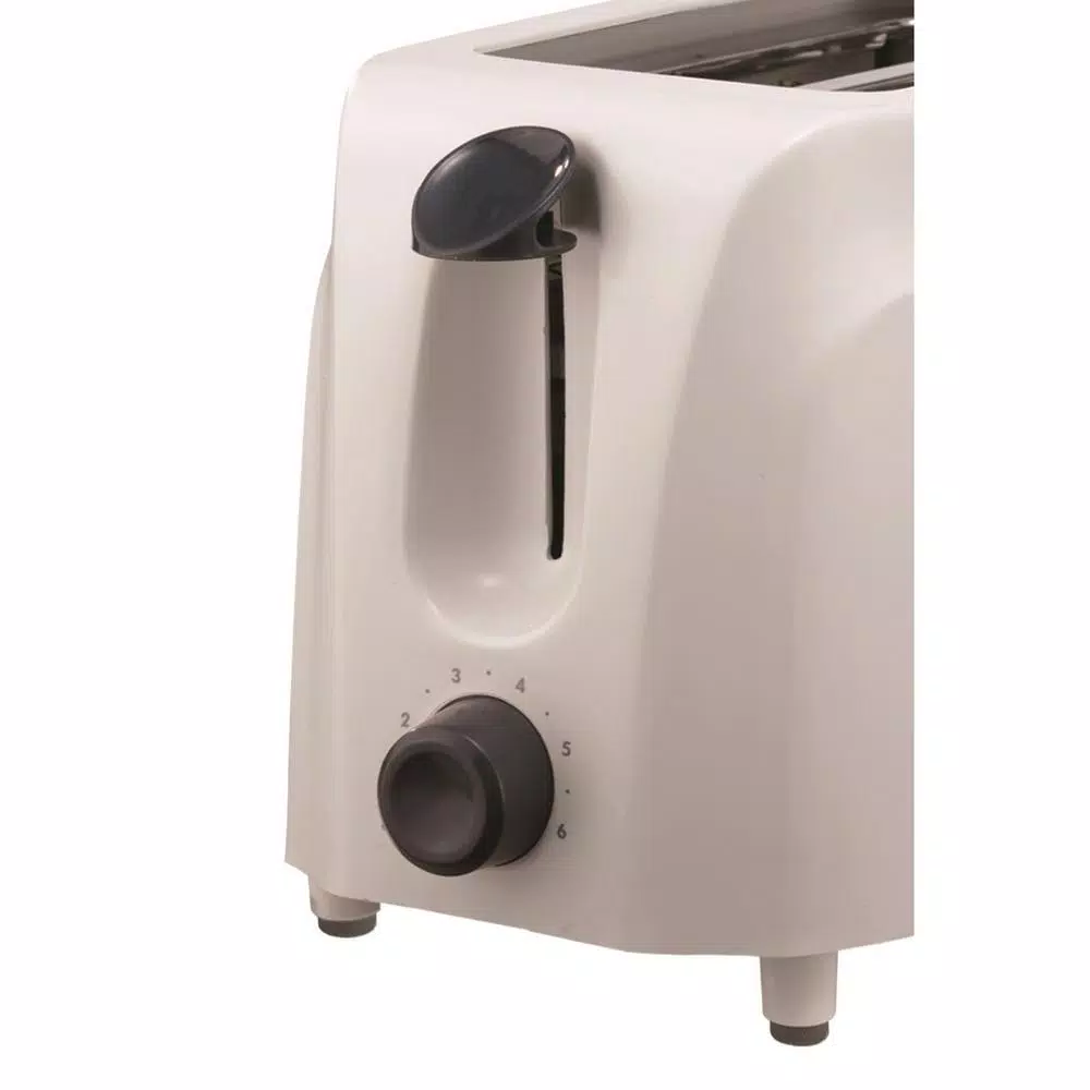 Toasters Brentwood 2-Slice White Toaster With Cool-Touch Exterior 4 Toasters Brentwood 2-Slice White Toaster With Cool-Touch Exterior - Image 4