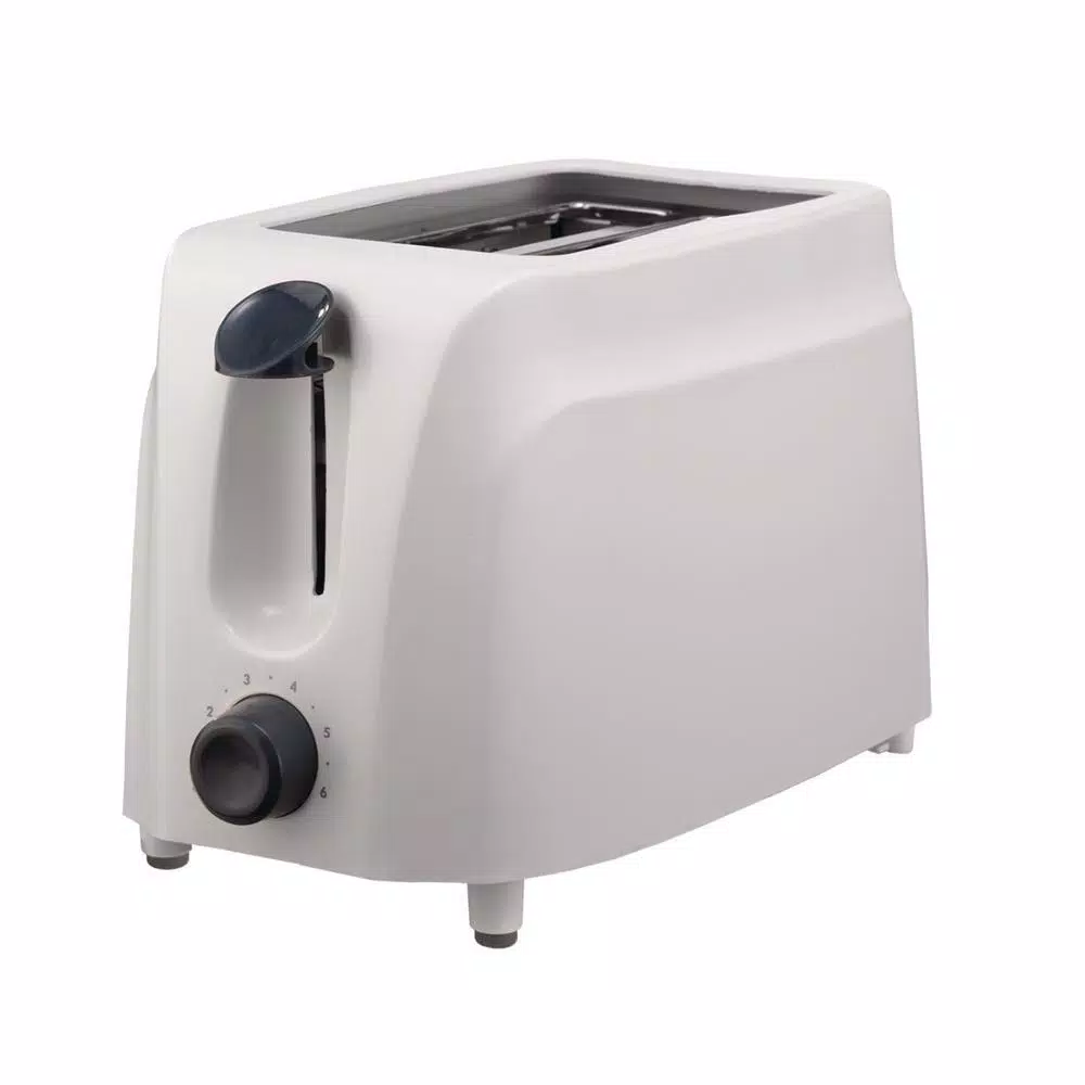 Toasters Brentwood 2-Slice White Toaster With Cool-Touch Exterior 6 Toasters Brentwood 2-Slice White Toaster With Cool-Touch Exterior - Image 6