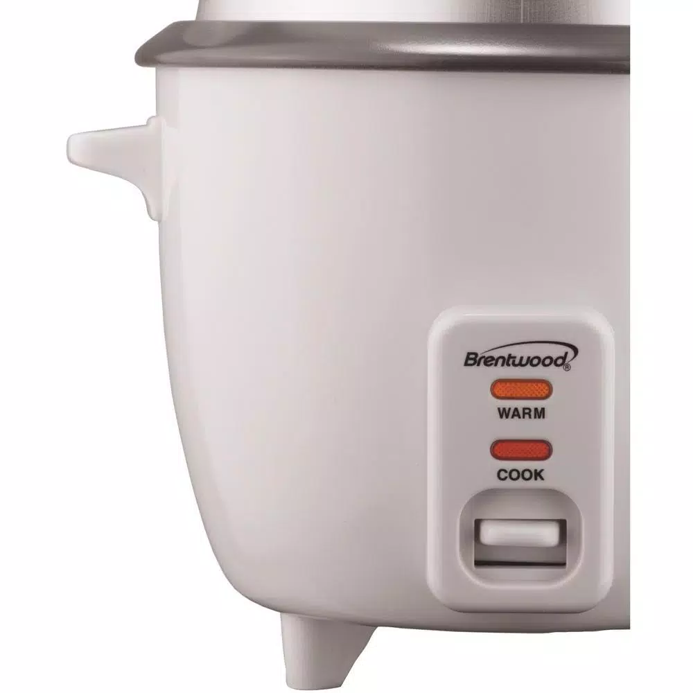 Cookers Brentwood 8-Cup White Rice Cooker 4 Cookers Brentwood 8-Cup White Rice Cooker - Image 4