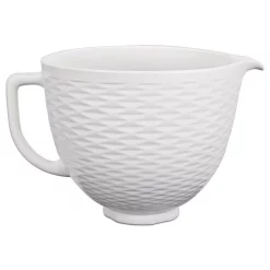 Mixers KitchenAid 5 Qt. White Chocolate Textured Ceramic Bowl