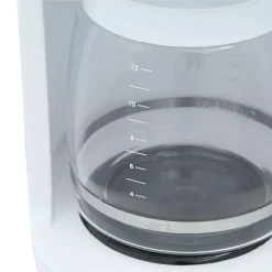 Coffee Makers Cuisinart 12-Cup White Drip Coffee Maker With Carafe -MegaChef Sales Shop white cuisinart coffee makers dcc 1100p1 1f 1000