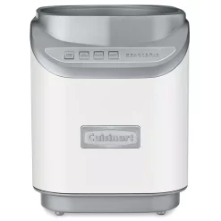 Dessert Makers Cuisinart Cool Creations 2 Qt. White Electric Ice Cream Maker With Recipe Booklet -MegaChef Sales Shop white cuisinart ice cream makers ice 60wp1 4f 1000