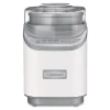 Dessert Makers Cuisinart Cool Creations 2 Qt. White Electric Ice Cream Maker With Recipe Booklet
