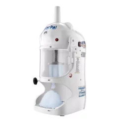 Dessert Makers Great Northern Great Northern Polar Pal 128 Oz. White Ice Block Shaver And Snow Cone Machine -MegaChef Sales Shop white great northern snow cone machines hwd630234 44 1000