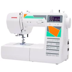 Sewing Machines Janome MOD-50 Computerized Sewing Machine With 50-Stitches -MegaChef Sales Shop white janome sewing machines 00181050dc 40 1000