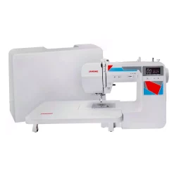 Sewing Machines Janome MOD-100Q Quilting And Sewing Machine With Bonus Quilting Accessories -MegaChef Sales Shop white janome sewing machines 00181100dcq 76 1000