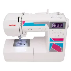 Sewing Machines Janome MOD-200 Computerized Sewing Machine With 200-Stitches And Memory -MegaChef Sales Shop white janome sewing machines 00181200dc a0 1000
