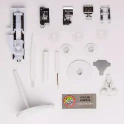 Sewing Machines Janome MOD-200 Computerized Sewing Machine With 200-Stitches And Memory -MegaChef Sales Shop white janome sewing machines 00181200dc fa 1000