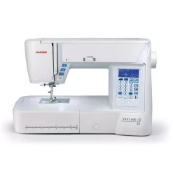 Sewing Machines Janome Skyline S3 120 Stitch Sewing Machine With Large Workspace