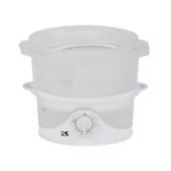 Cookers KALORIK 9.5 Qt. White Food Steamer And Rice Cooker With Built-In Timer -MegaChef Sales Shop white kalorik rice cookers dg 33761 1f 1000