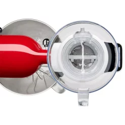 Mixers KitchenAid White Sifter And Scale Attachment -MegaChef Sales Shop white kitchenaid mixer attachments ksmsfta 1f 1000