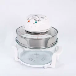 Toasters Magic Chef 1300 W White Convection Countertop Oven With Built-In Timer -MegaChef Sales Shop white magic chef toaster ovens ewgc12w3 4f 1000