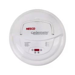 Food Processing Nesco Gardenmaster 4-Tray Expandable White Food Dehydrator With Temperature Control -MegaChef Sales Shop white nesco dehydrators fd 1040 76 1000