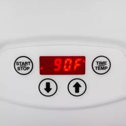 Food Processing Nesco Gardenmaster 4-Tray Expandable White Food Dehydrator With Temperature Control -MegaChef Sales Shop white nesco dehydrators fd 1040 fa 1000