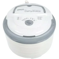 Food Processing Nesco Snackmaster Pro 5-Tray White Food Dehydrator With Temperature Control -MegaChef Sales Shop white nesco dehydrators fd 75pr a0 1000