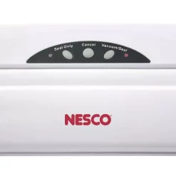 Food Processing Nesco White Food Vacuum Sealer With Bags -MegaChef Sales Shop white nesco food vacuum sealers vs 01 1f 1000