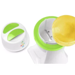 Dessert Makers Nostalgia 50 W 8 Oz. White Snow Cone Maker With Stainless Steel Blades -MegaChef Sales Shop white nostalgia snow cone machines eshvice2hsi 44 1000