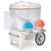 Dessert Makers Nostalgia 160 Oz. Snow Cone Maker In White With Reusable Cones