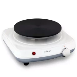 Food Warmers NutriChef White Electric Countertop Burner – Buffet Hot Plate Burner With Adjustable Temperature -MegaChef Sales Shop white nutrichef hot plates pkst11 76 1000