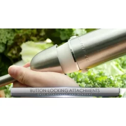 Blenders Ovente 6-Speed White Immersion Blender With Chopper And Whisk Attachment -MegaChef Sales Shop white ovente immersion blenders hs665w 44 1000