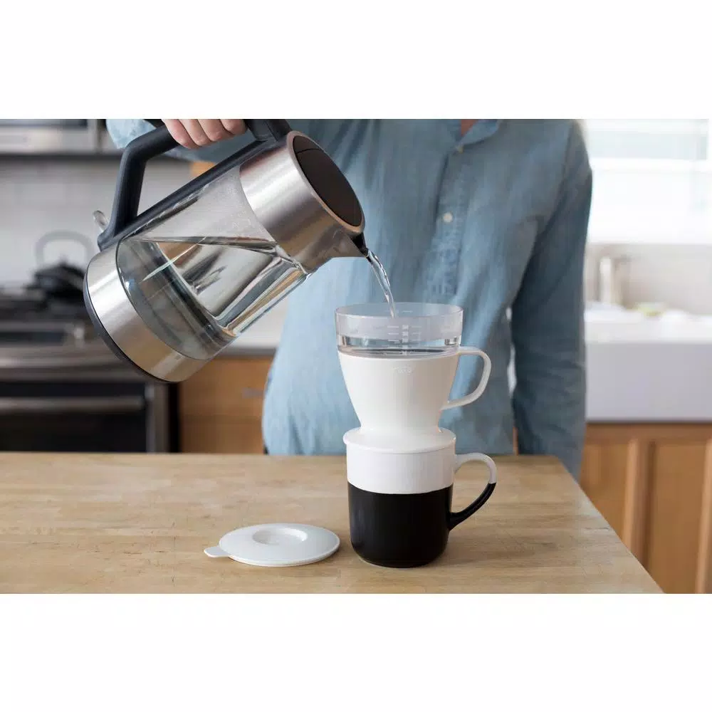 Coffee Makers OXO Good Grips 1.5-Cup White Pour-Over Coffee Maker 15 Coffee Makers OXO Good Grips 1.5-Cup White Pour-Over Coffee Maker - Image 15