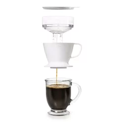 Coffee Makers OXO Good Grips 1.5-Cup White Pour-Over Coffee Maker 22 Coffee Makers OXO Good Grips 1.5-Cup White Pour-Over Coffee Maker -MegaChef Sales Shop white oxo drip coffee makers 11180100 c3 1000