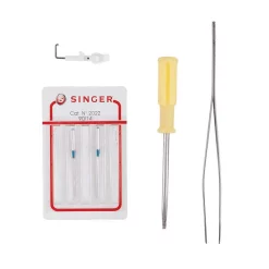 Sewing Machines Singer Stylist Serger Sewing Machine With 2-3-4 Thread Capability -MegaChef Sales Shop white singer sewing machines 14sh764cl fa 1000