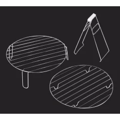 Toasters SPT 1300 W White Countertop Convection Oven With Built-in Timer And Extender Ring -MegaChef Sales Shop white spt toaster ovens so 2004 4f 1000