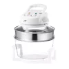 Toasters SPT 1300 W White Countertop Convection Oven With Built-in Timer And Extender Ring