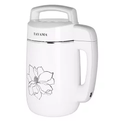 Juicers Tayama Multi-Functional 1.1 L White Stainless Steel Soy Milk Maker -MegaChef Sales Shop white tayama juicers dj 15s 4f 1000