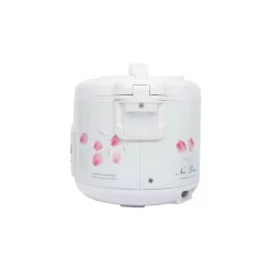 Cookers Tayama 8-Cup White Rice Cooker With Air-Tight Lid And Non-Stick Inner Pot -MegaChef Sales Shop white tayama rice cookers trc 08 44 1000
