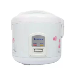 Cookers Tayama 10-Cup White Rice Cooker With Steamer And Non-Stick Inner Pot