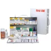 First Aid Kits First Aid Only 516-Piece 2 Shelf Metal Industrial First Aid Kit Station