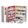First Aid Kits First Aid Only 1060-Piece 4 Shelf Metal Industrial First Aid Kit Station With Pocket Liner