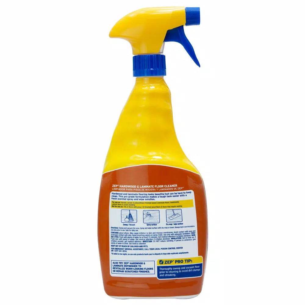 Floor Cleaning Products ZEP 32 Oz. Hardwood And Laminate Floor Cleaner (Case Of 12) 2 Floor Cleaning Products ZEP 32 Oz. Hardwood And Laminate Floor Cleaner (Case Of 12) - Image 2