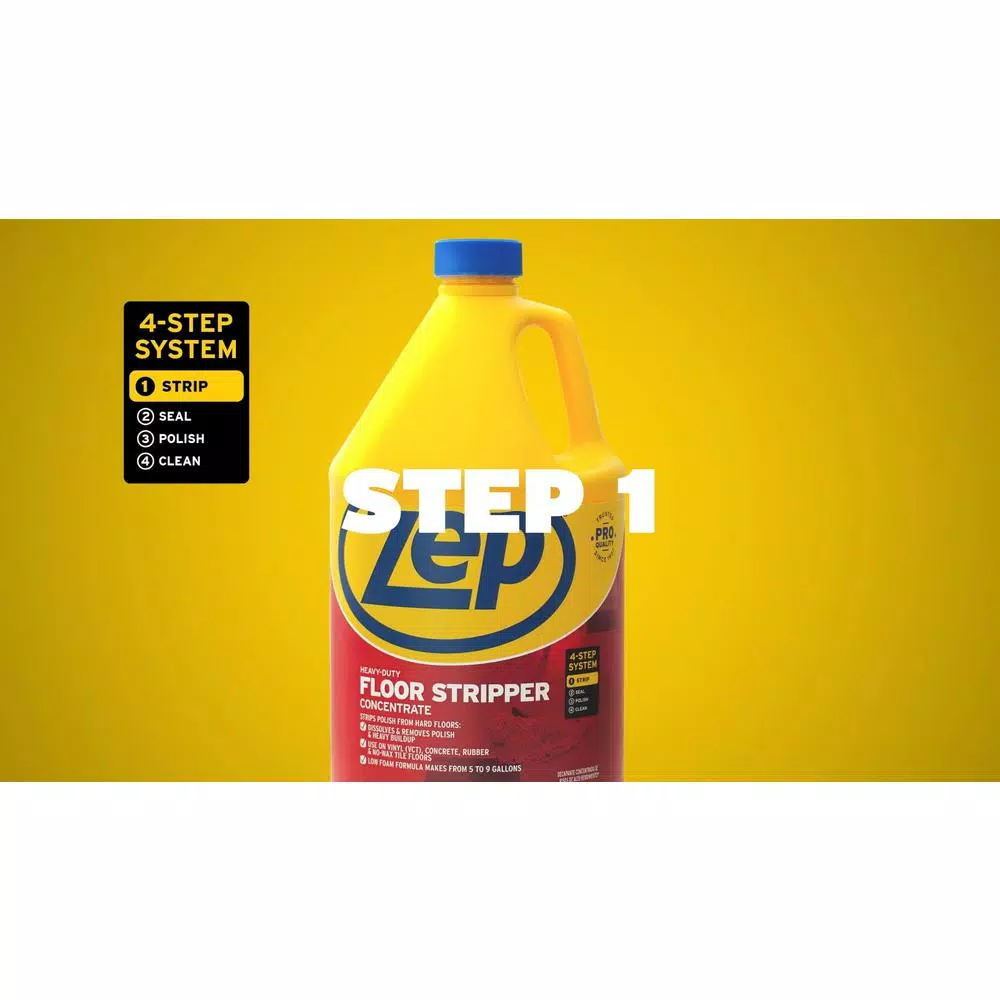 Floor Cleaning Products ZEP 1 Gal. Heavy-Duty Floor Stripper 3 Floor Cleaning Products ZEP 1 Gal. Heavy-Duty Floor Stripper - Image 3