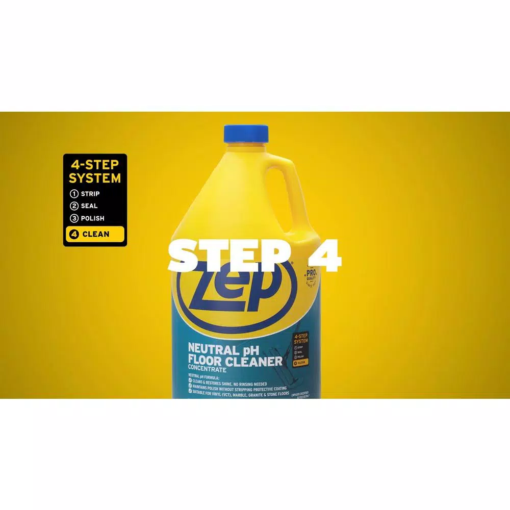 Floor Cleaning Products ZEP 1 Gal. Neutral Floor Cleaner 3 Floor Cleaning Products ZEP 1 Gal. Neutral Floor Cleaner - Image 3